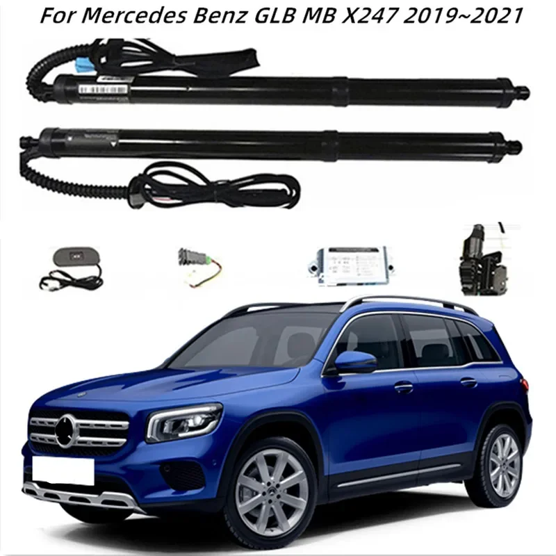 Electric Tailgate Lift For Mercedes Benz GLB MB X247 2019~2021 Power Tail Gate Intelligent Power Trunk Tail Switch Accessories