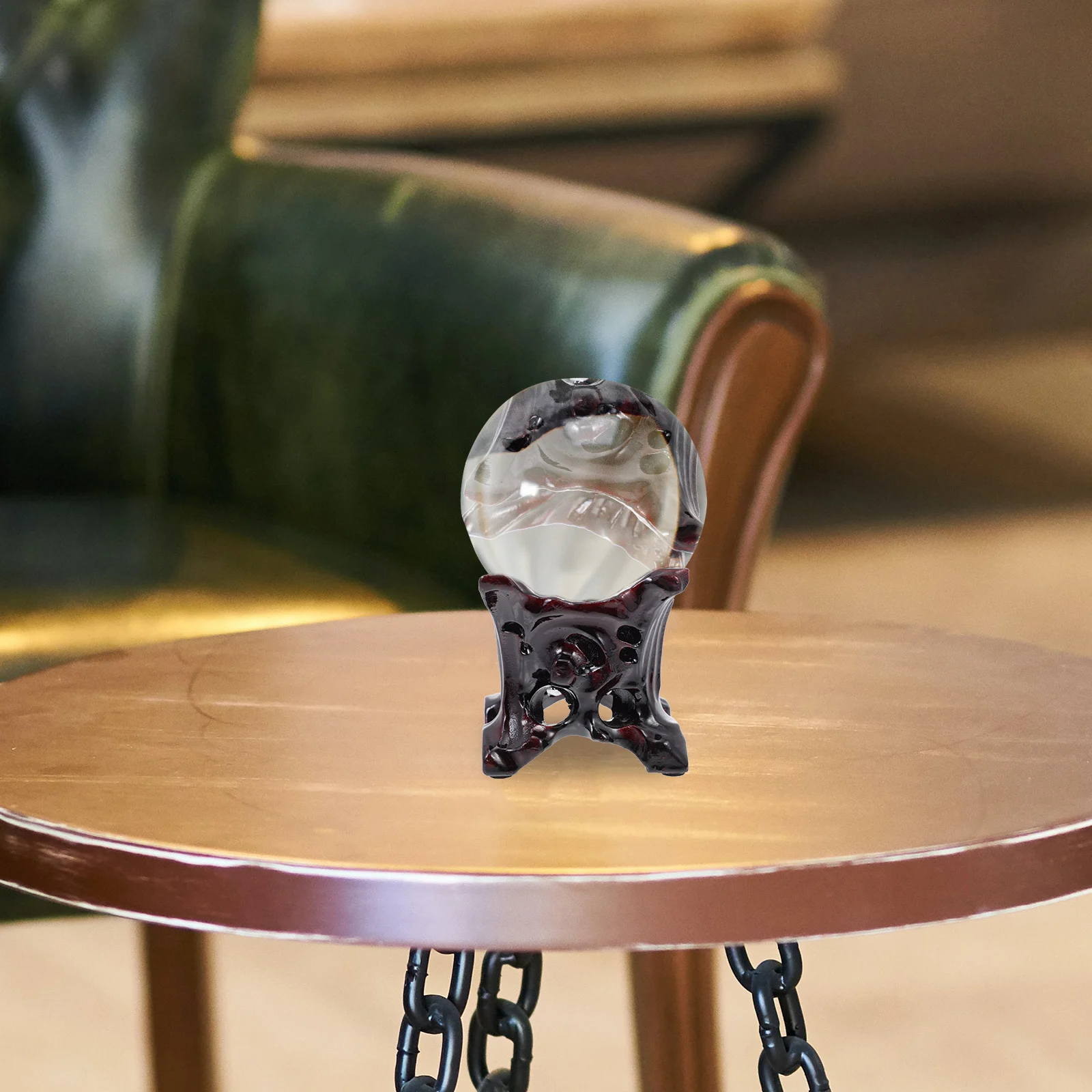 

1pc Wooden Craft Adornment Base For Crystal Balls Mountain Tai Stone Display Stand Root Carving Pedestal Vintage Desktop