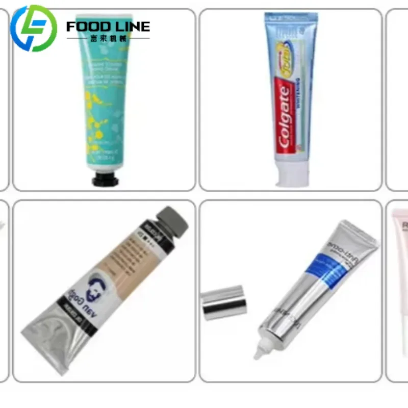 Automatische Abfüll- und Verschließmaschine für Zahnpasta, Kosmetikpaste, Creme, Kunststoffschlauch, Sonnenblumenöl-Verpackungsmaschine