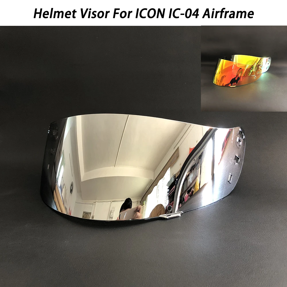 Visor Shield Fit for ICON IC-04 Airframe Helmet Helmet Face Shield Uv Protected Motorcycle Helmet Accessories