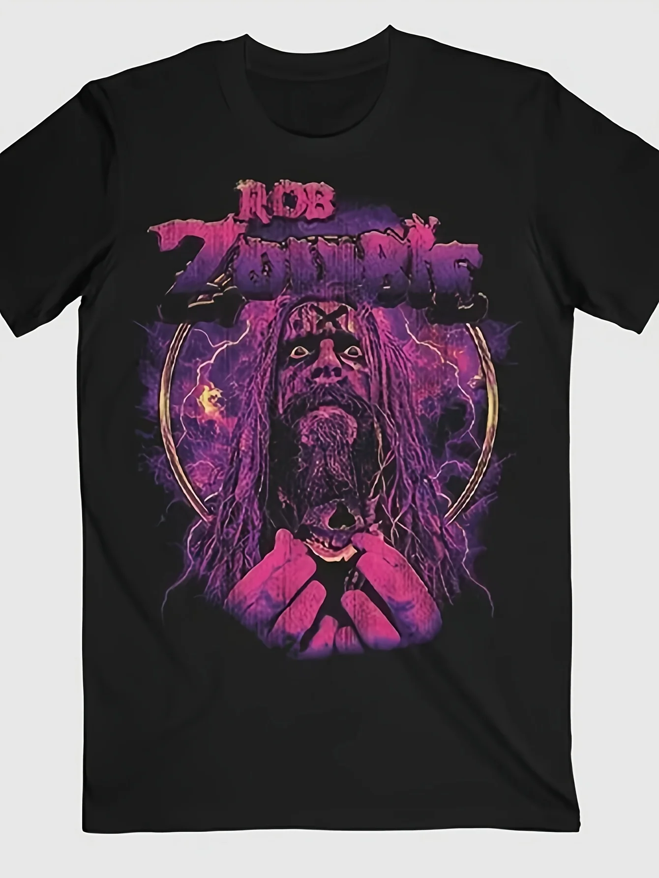 Men's Storm T-shirt R Edition Zombie Theme T-shirt - Anime Zombie Printed Casual Top for Party and Daily Dressing