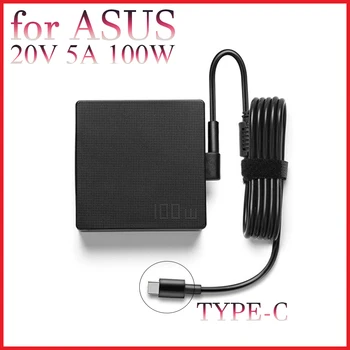 A20-100P1A laptop charger for ASUS ROG Zephyru 100W 20V 5A Type-C Adapter GV301QH G533QM GA401QE GA401QM GA503QM GA551QS GX703HS
