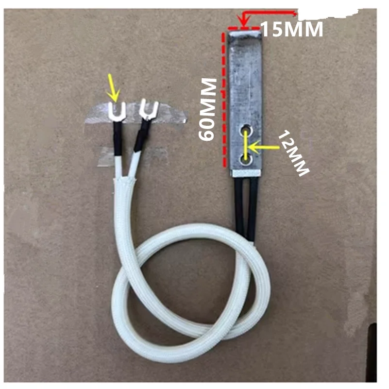 Imagem -06 - Máquina de Embrulho de Embalagens Cintando Placa de Aquecimento de Combinação de Cabeça Quente Aquecedor de Aquecimento Interno Cheio Semi-automático Motor Duplo