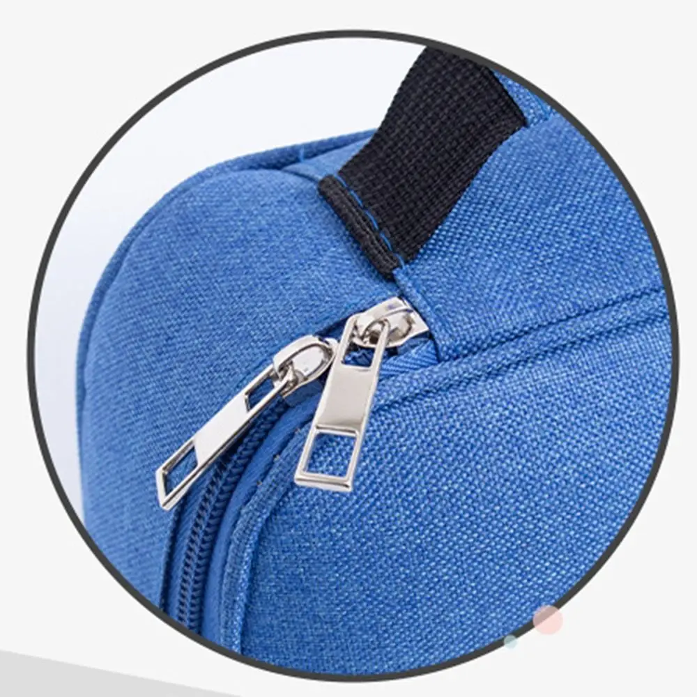 

72 Hole Art Storage Pen Case Large Capacity Portable Porous Pencil Case Zipper with Handle Classified Storage Box Student
