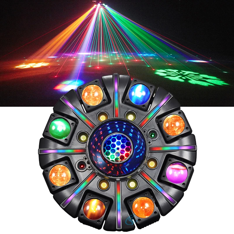 DJ Party Lights DMX LED 150W Beam Pattern Moving Head Light Professional Disco Show Stage Lighting For Club Wedding Events