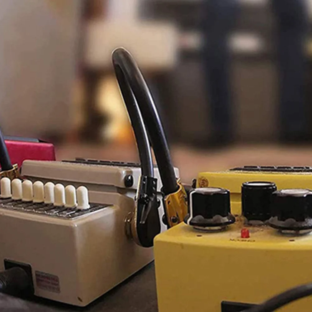 

2Pcs Patch Cables for Electric Guitar Durable Construction Long Lasting Use Reliable Flathead Design for Effects