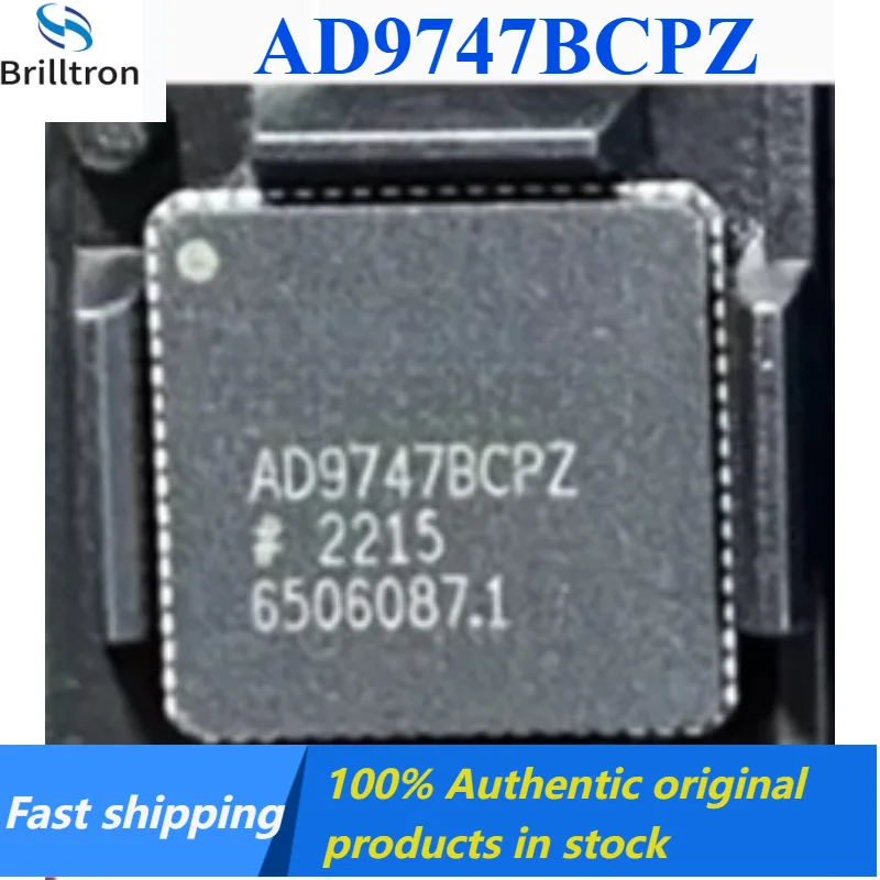 2-10PCS AD9747BCPZ AD9747BCPZRL LFCSP72 Data Acquisition IC Chip  Brand New Original in Stock , Fast Shipping.