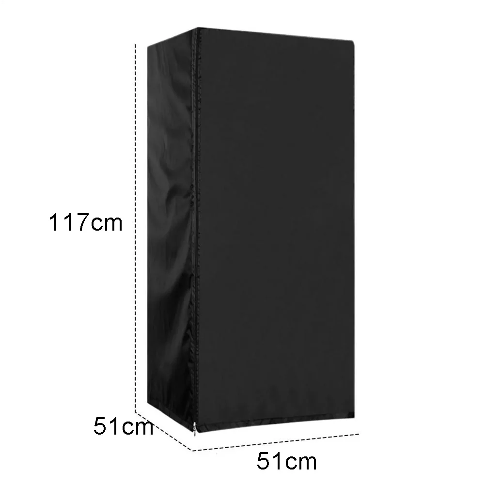 Fridge Protector Vertical Refrigerator Cover 210D Oxford Cloth All-Season Protection Comprehensive Coverage Dust Protection