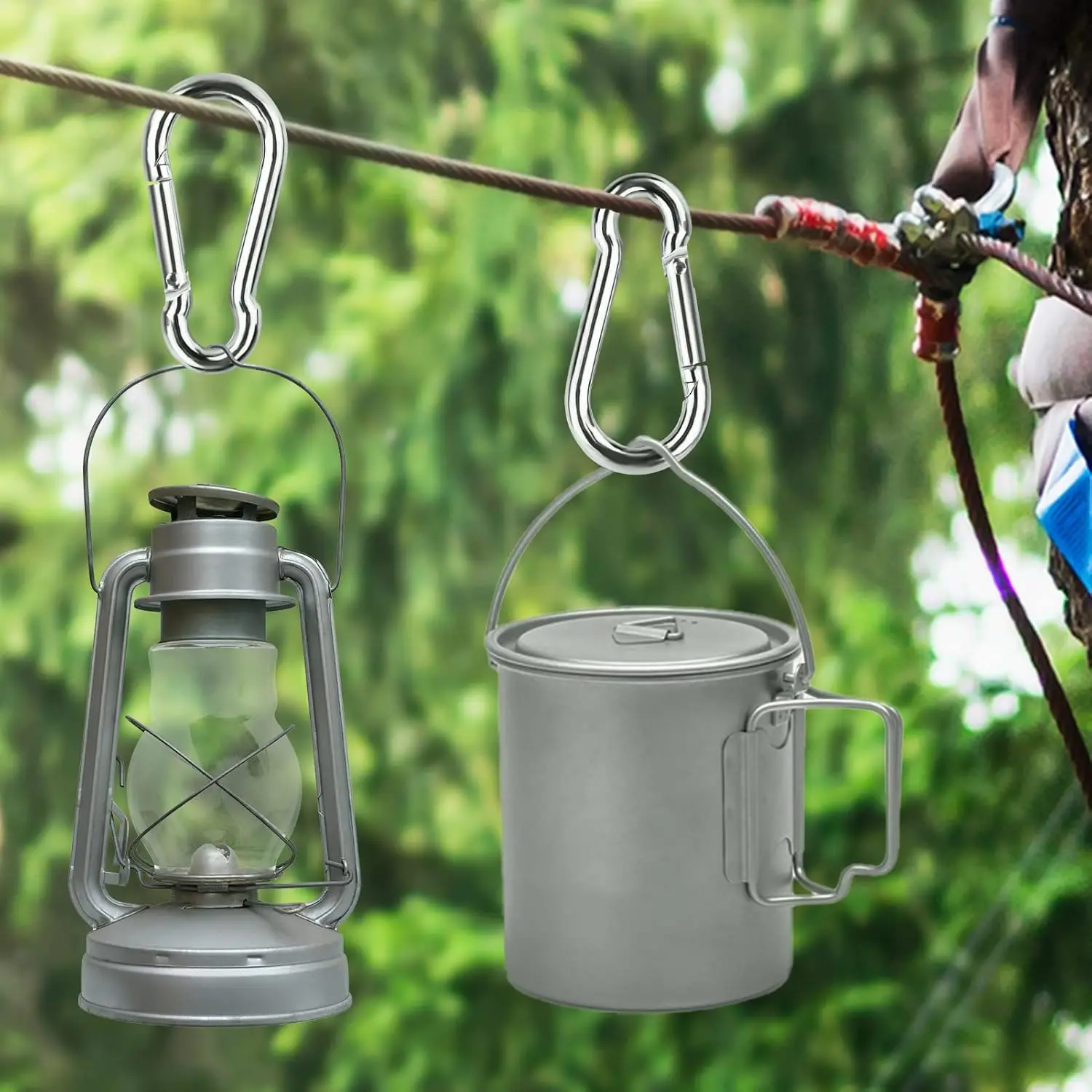 الثقيلة حلقة تسلق كليب المعادن الربيع خطاطيف قفل المسمار ربط المفاتيح مقاطع التخييم في الهواء الطلق أرجوحة معلقة Carabiners