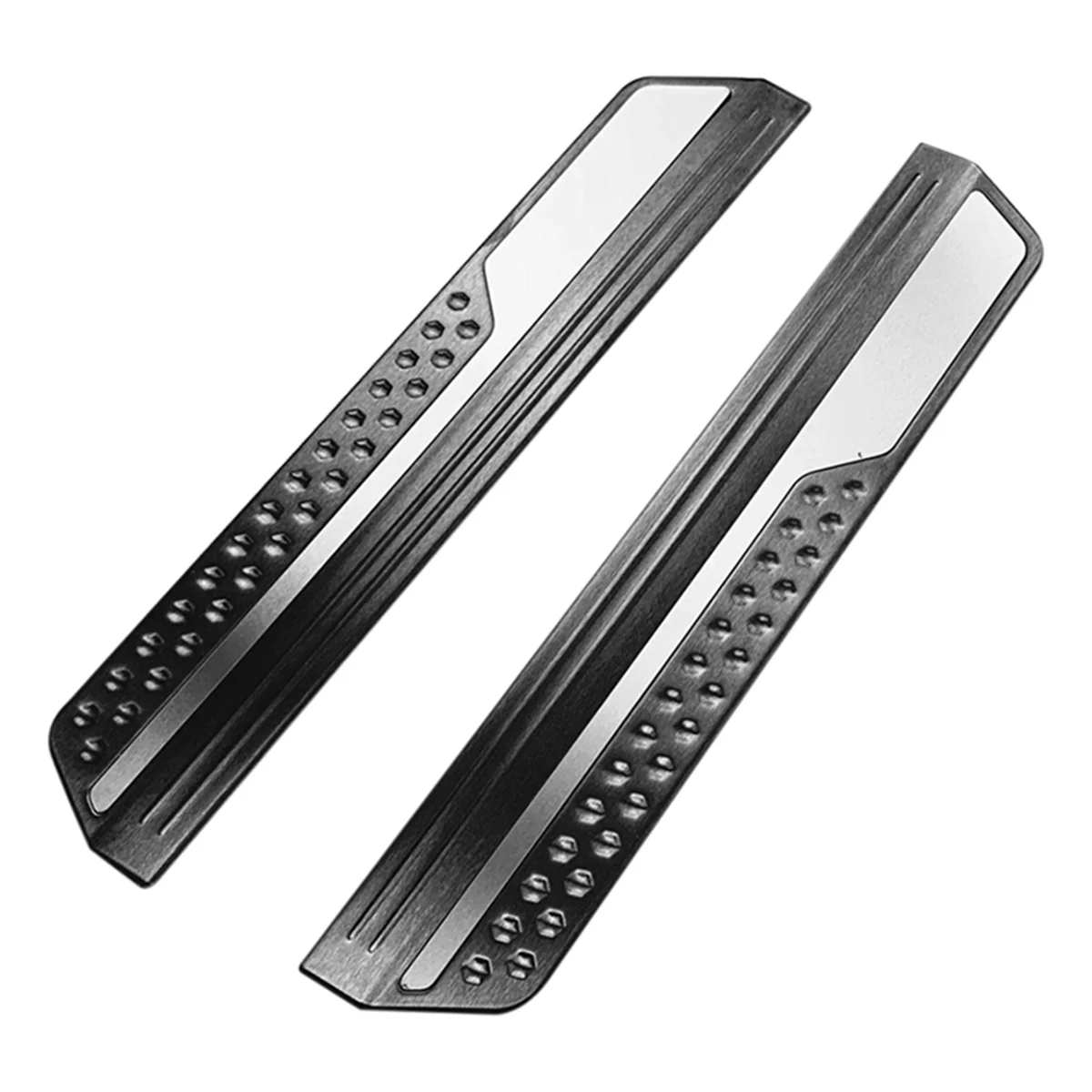 Door Sill Scuff Plate Guard Protector Cover Trim for Vezel -V E:HEV 21-22 Exterior Outer Welcome Pedal Guard A