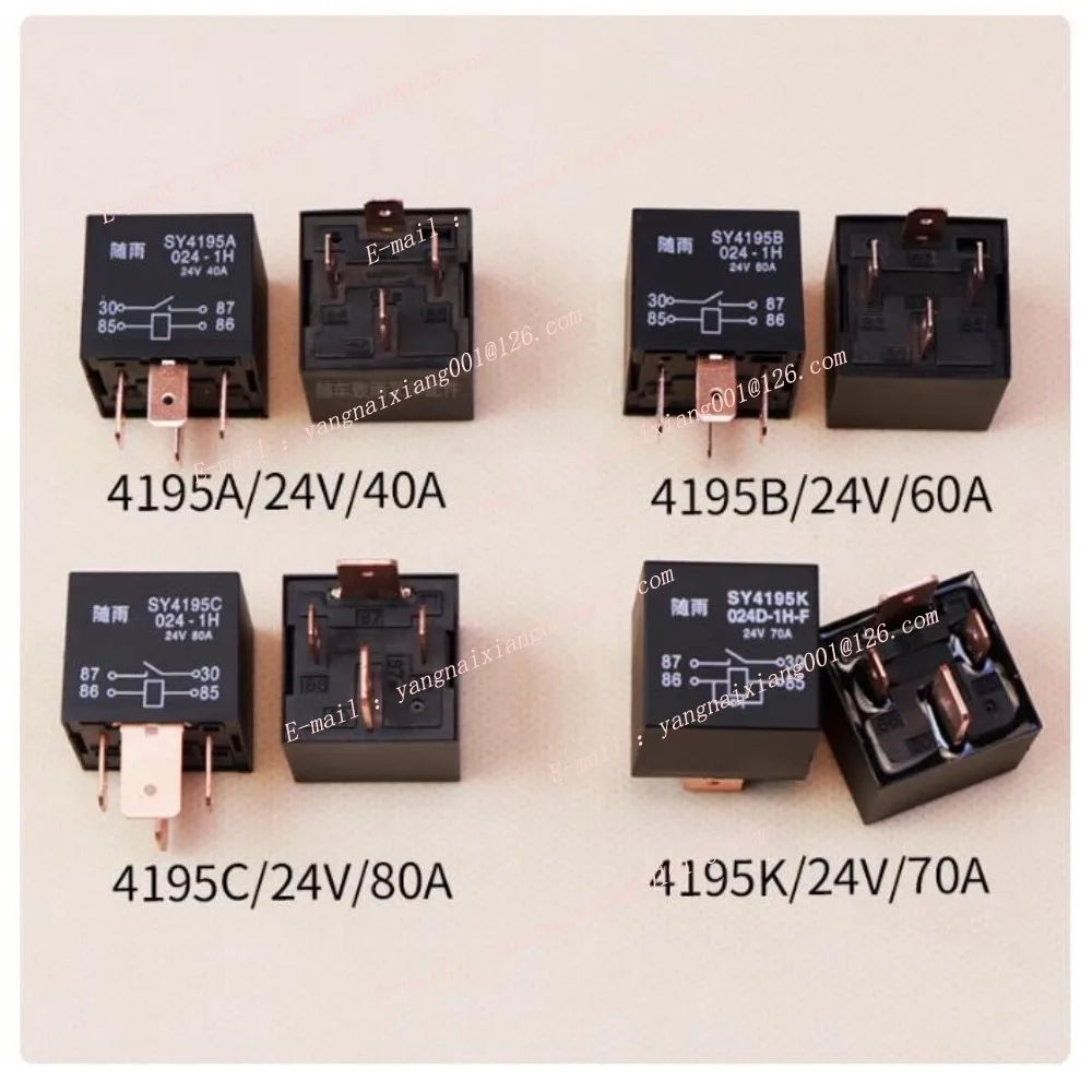 1Pc Nieuwe Heftruck Start Relais Voorwarmte Relais Hd4195c/Hd4195a/Hd4195b/Hd4195b/Hd4195j 12V 24V Motor Hangcha