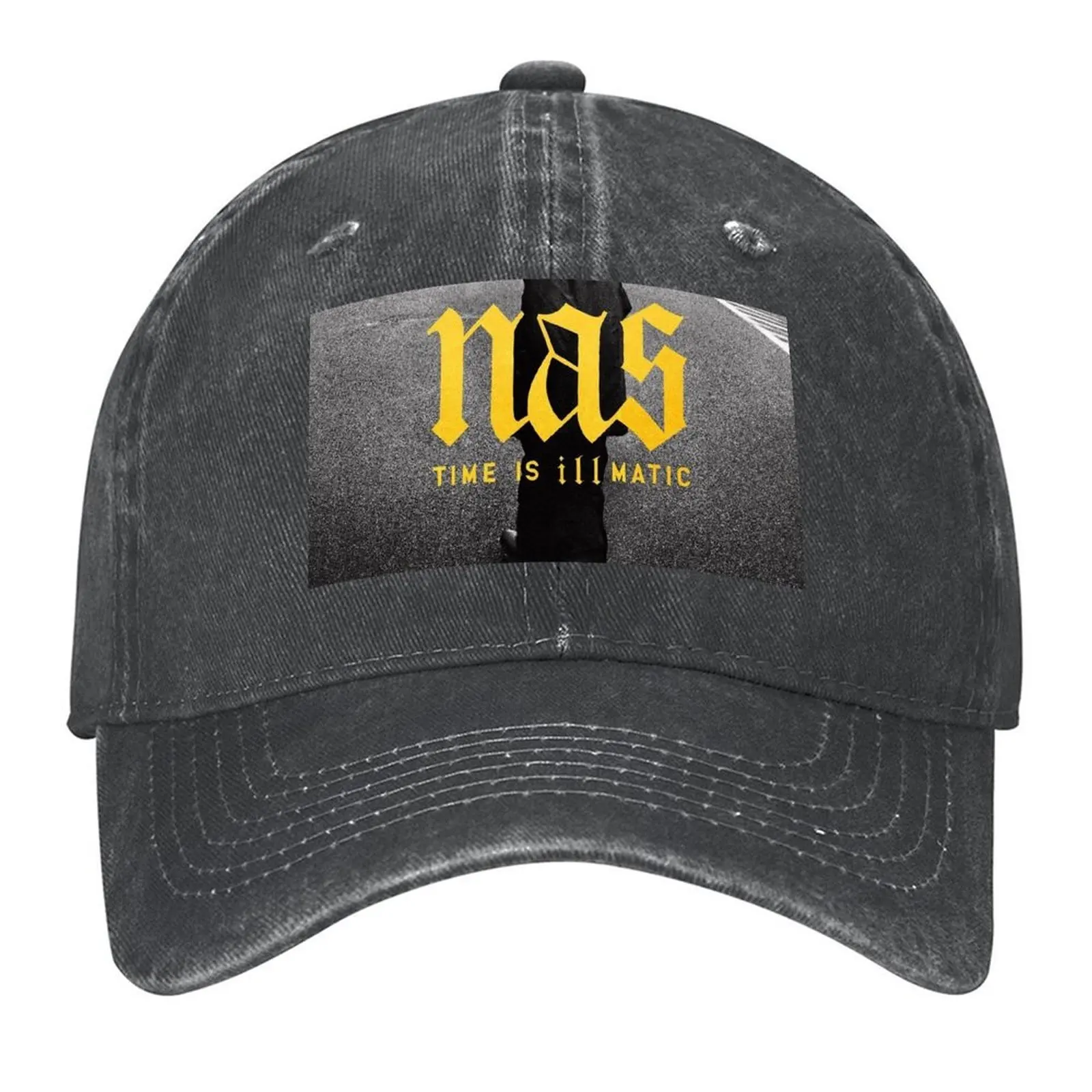 

Time Is Illmatic Baseball Cap Sports Cap Golf Wear New In Hat Golf Men's Baseball Women's