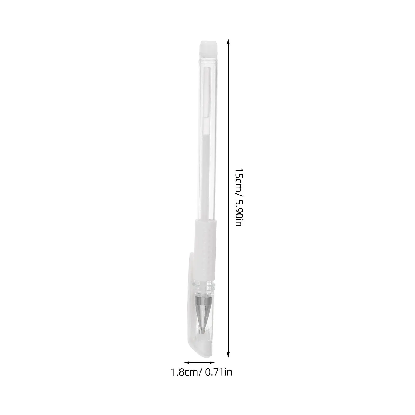 Precision Eyebrow Microblading Marker Pen Fine Tip White Pink Tattoo Stencil Skin Marking Mapping Tool Refills Included