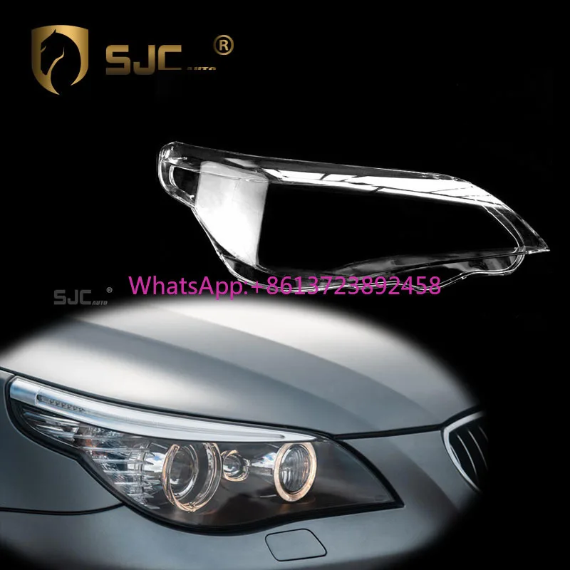 

for BMW 5Series E60 E61 04-10 Headlights Cover New Auto Parts BMW Old M5 520 523 525 530i High Quality Lampshade