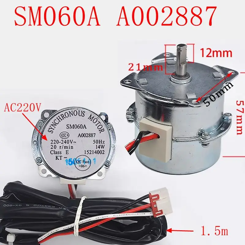 

AC220V Step Motor For Gree Air Conditioner Accessories Sync Swing Motor SM060A A002887 parts