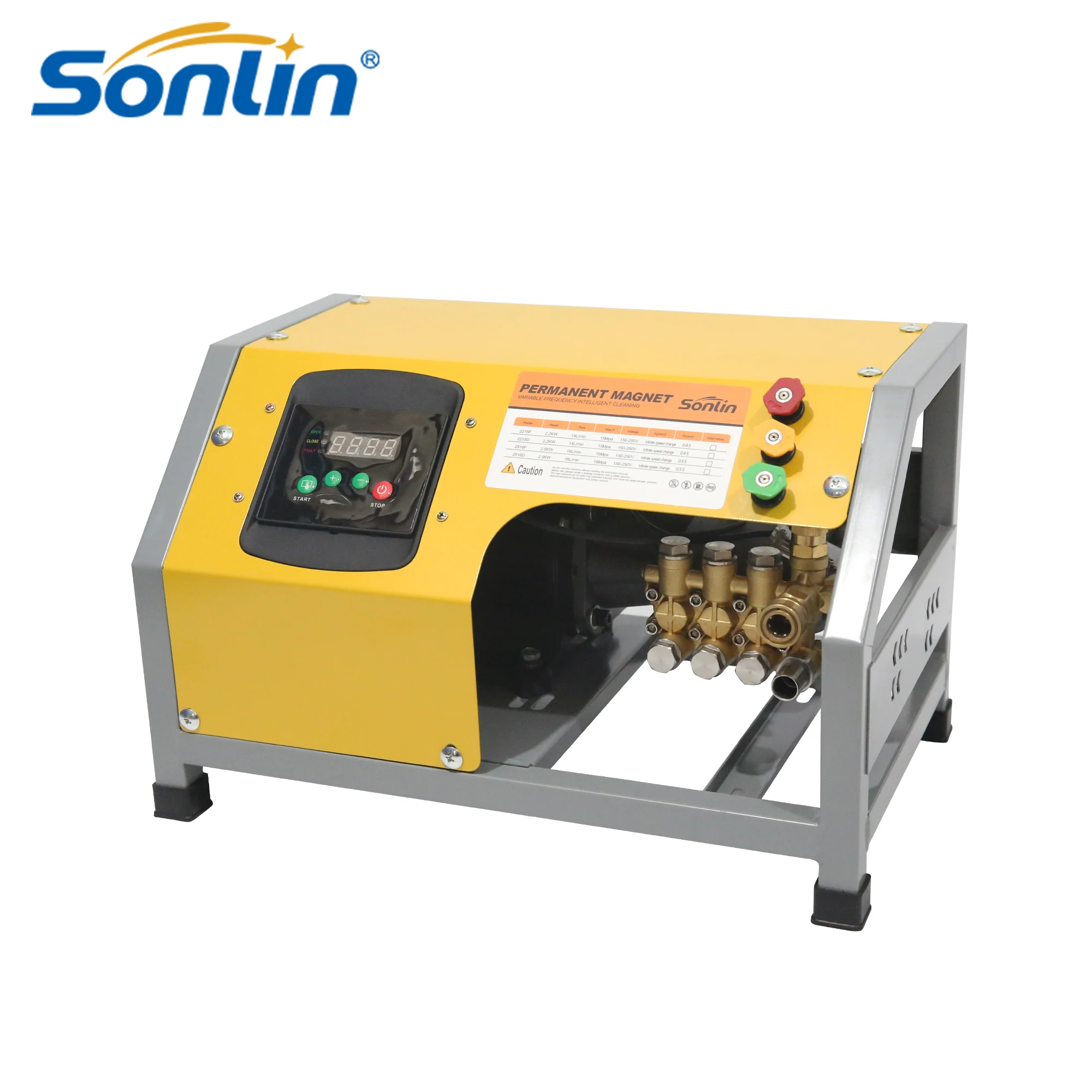 

2.2kw 220v 15l 1450psi 100bar Wall-Hanging Commercial Electric High Pressure Car Washer Cleaning Machine