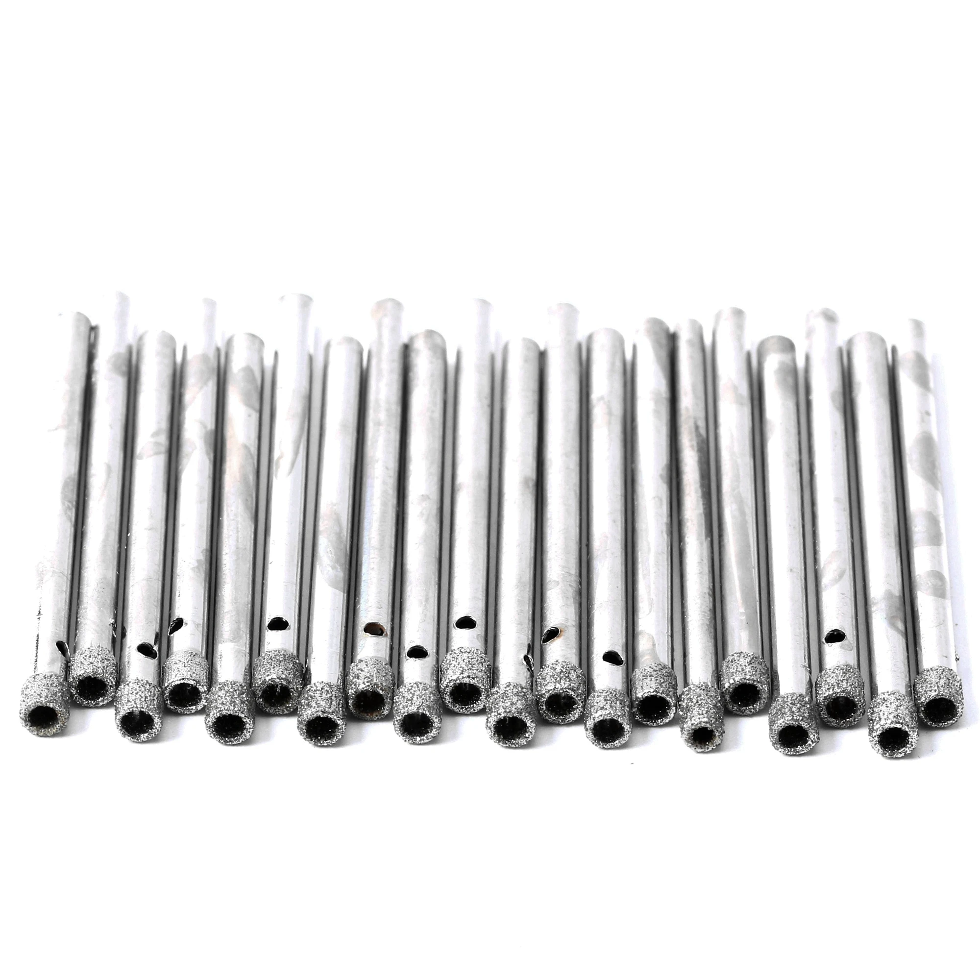 

20 шт. 2-10 мм маленькие кольцевые пилы с алмазным покрытием для стеклянной каменной плитки, керамического мрамора