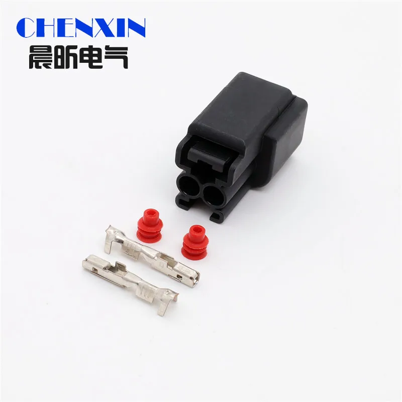 2 Sets 2 Pin Female COP Injector Plug Ignition Coils 7283-8220 Waterproof Connector For Ford Focus Mondeo Kuga EPC E-4014 E4014