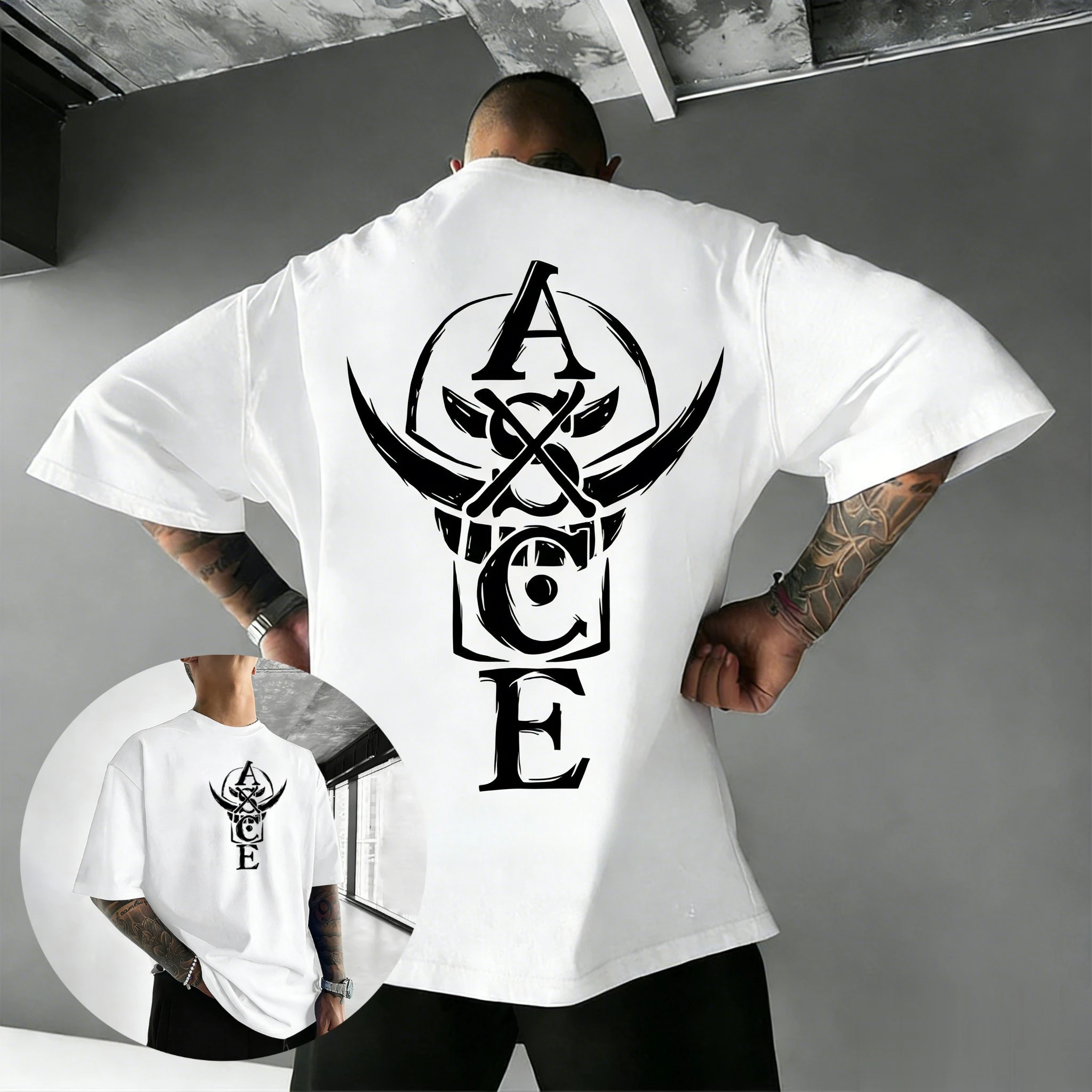One Piece Portgas D. Ace ASCE Printed T-shirt Men's and Women's T-shirt Men's Top Sports T-shirt Men's T-shirt Summer Tee 2026