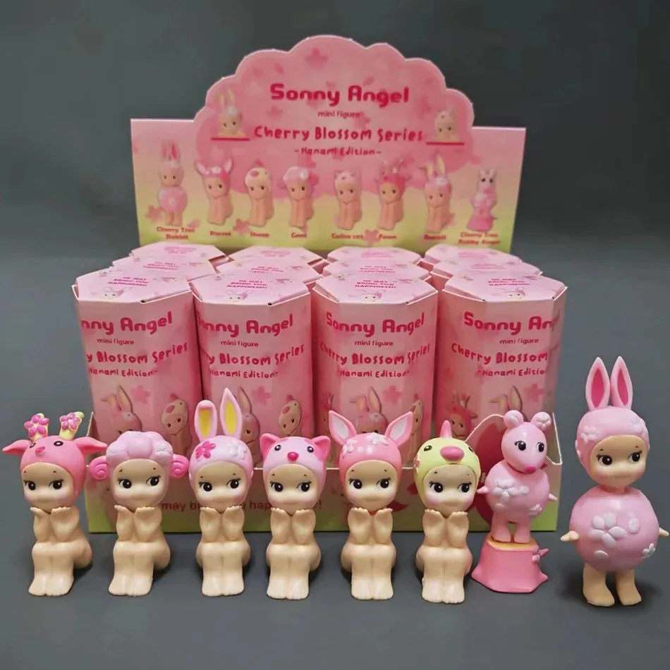 2025 جديد صني أنج زهر الكرز سلسلة صندوق أعمى لعبة زهرة البحر طبعة تحصيل شخصية صغيرة سطح المكتب حلية هدايا Kawaii