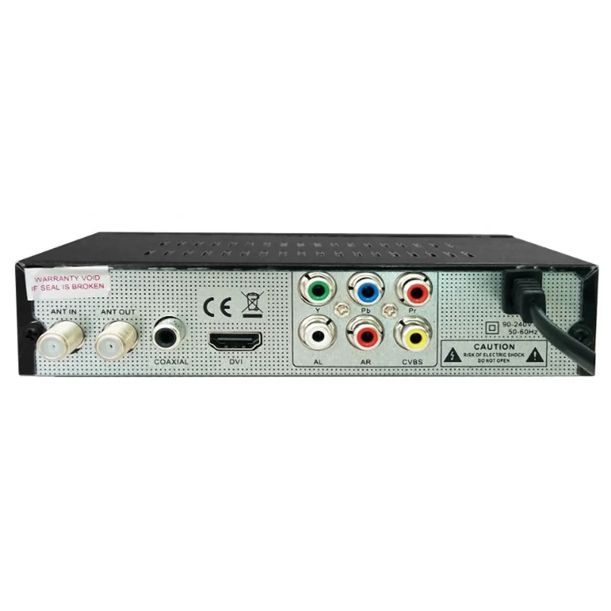 POSV-ISDB-T 1080P HD Set Top Box Terrestre Receptor de TV de transmissão de vídeo digital com cabo para Brasil/Chile Uma tomada UE