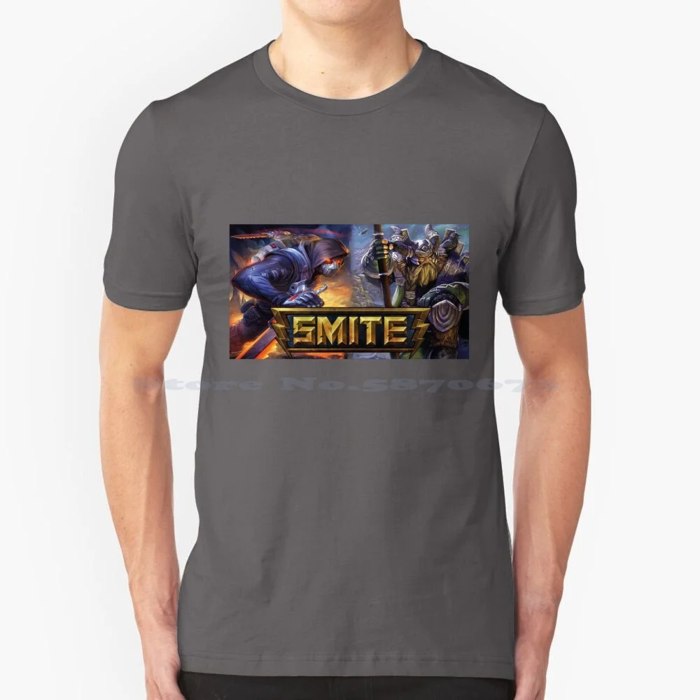 Smite Smite Smite Smite Smite Smite Smite Smite Smite Smite Smite Smite Smite Smite Smite Smite Smite Smite T Shirt 100% Cotton