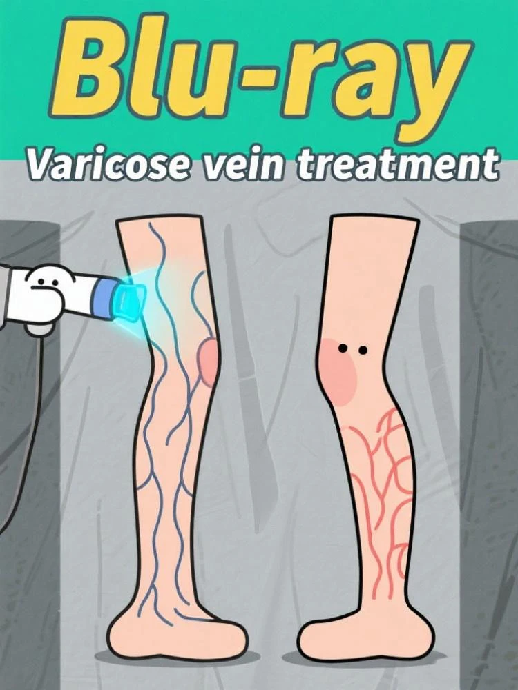 ปากกาเลเซอร์กำจัดเส้นเลือดขอดจากร่างกาย