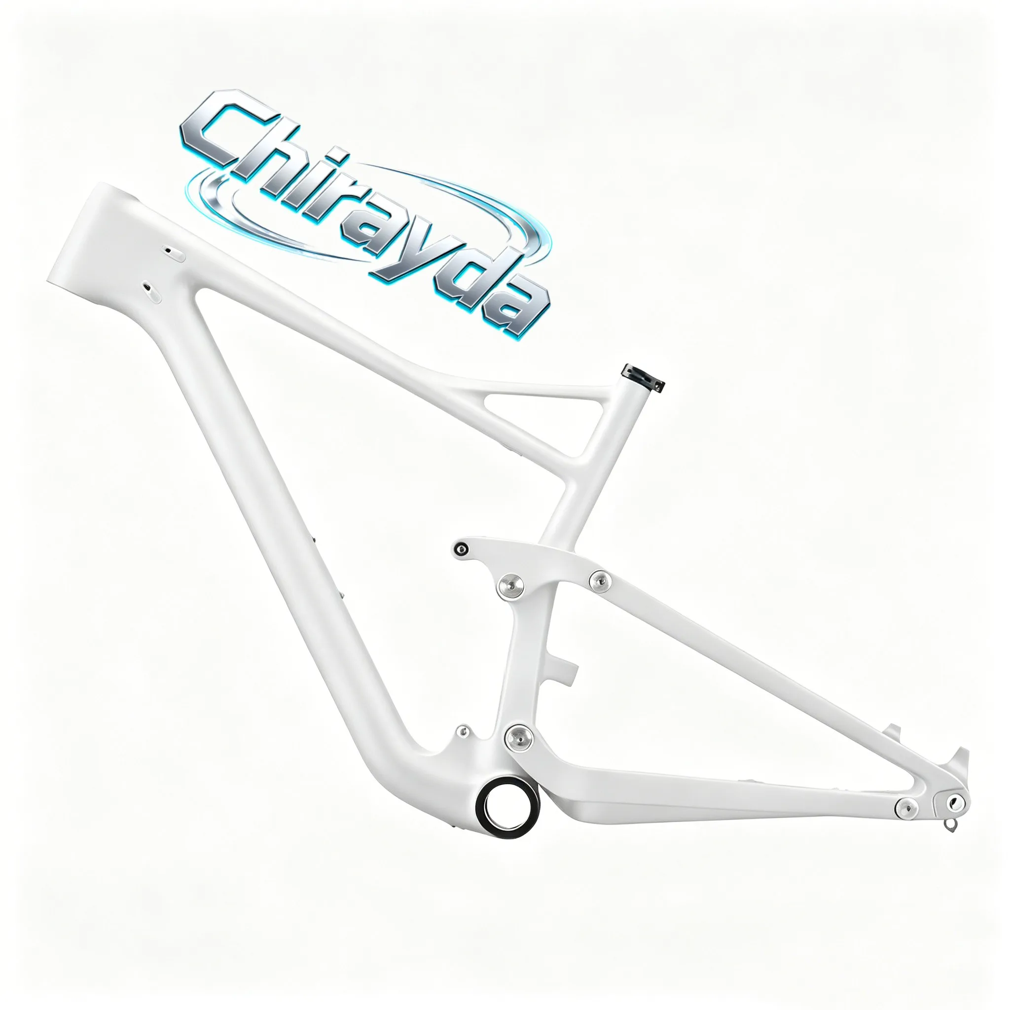 Chirayda Mountain Bike Frame Disc Brake 142*12mm Thru Axle Weight 2.48kg Custom Color And Custom Logo Available
