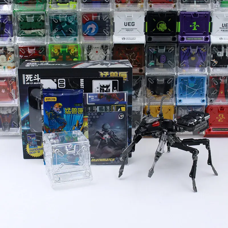 52TOYS Beastbox BB73 Deathmatch Ant Nouvelle figurine transformable Mecha, modèle de collection, décoration de bureau pour les passionnés de Mecha