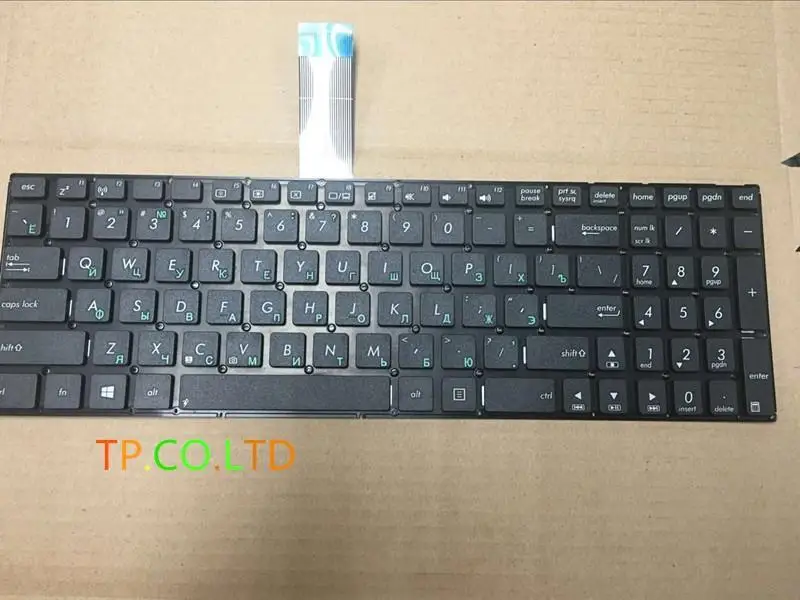 

Russian Keyboard For Asus X550 K550 K550D K550C R510VB R510VC R513C Y581C Y581L Y582 Y582C X552E W581L F550L F550V