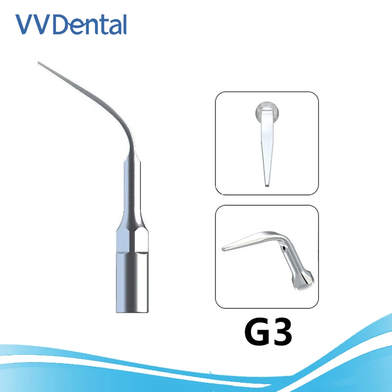 Dental Scaling Ferramentas para EMS Woodpecker-Máquina UDS, Ultrasonic Handpiece, Dental Scaler Dica para Supragingival, Limpeza de Dentes