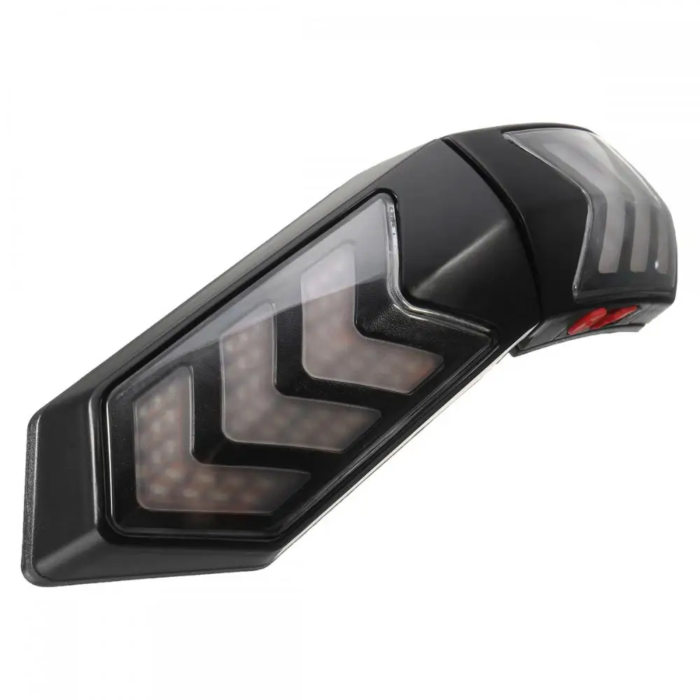 Motorrad helm drahtlose LED Sicherheits bremse Stopp Blinker Licht anzeigen Motorrad Motocross Helm Motorrad Zubehör