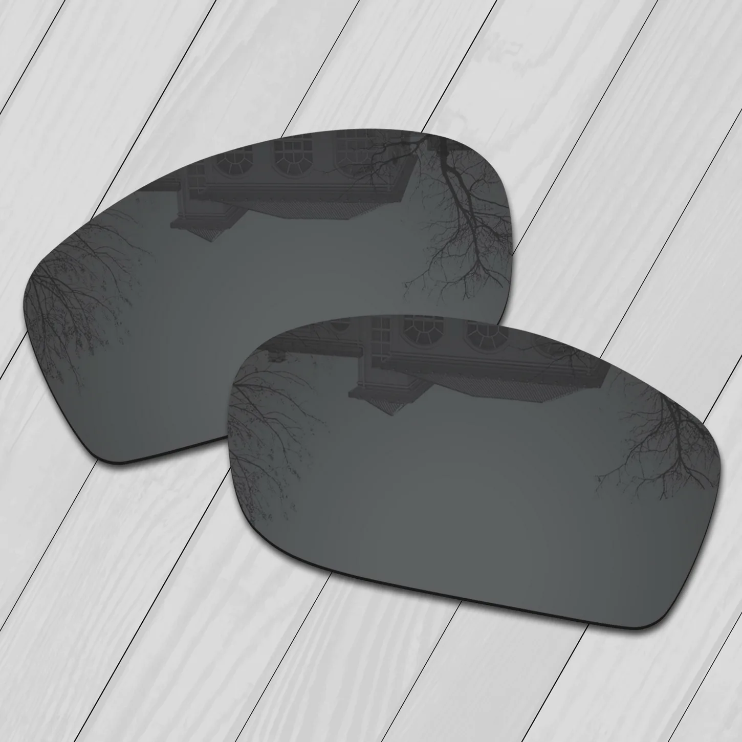 

ELuxonsight Polarized Enhanced Replacement Lenses for Oakley Si Ballistic Shocktube OO9329 61mm Sunglasses - Varieties Colors