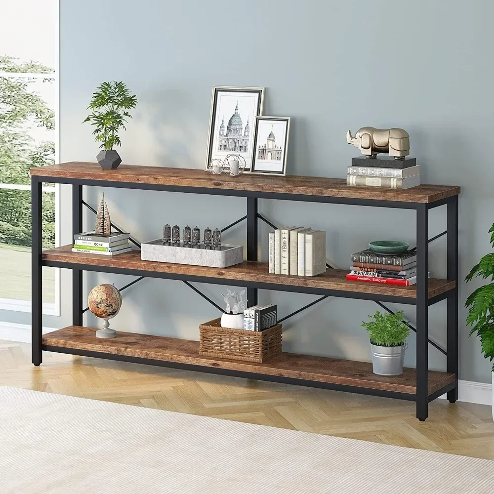 

3-Tier Indoor Plant Stand, 70.9-Inch Extra Long Metal Plant Stand, Indoor, Garden, Balcony, Living Room Multi-Purpose Flower Pot