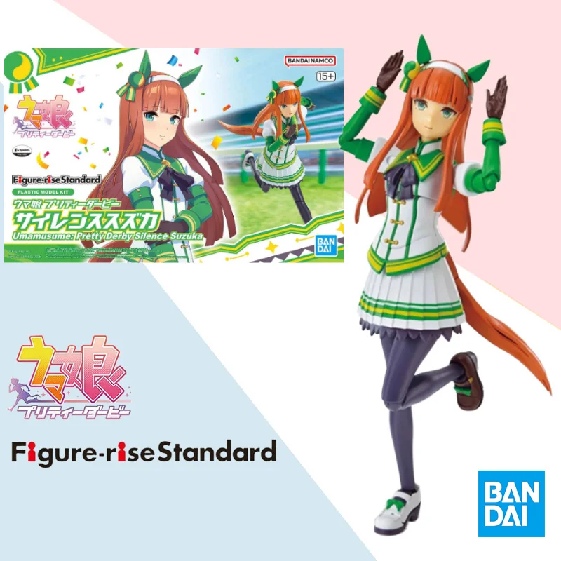 

Стандартная фигурка Bandai Umamusume: Pretty Derby Silence Suzuka, коллекция аниме, модель, украшения, игрушка в подарок