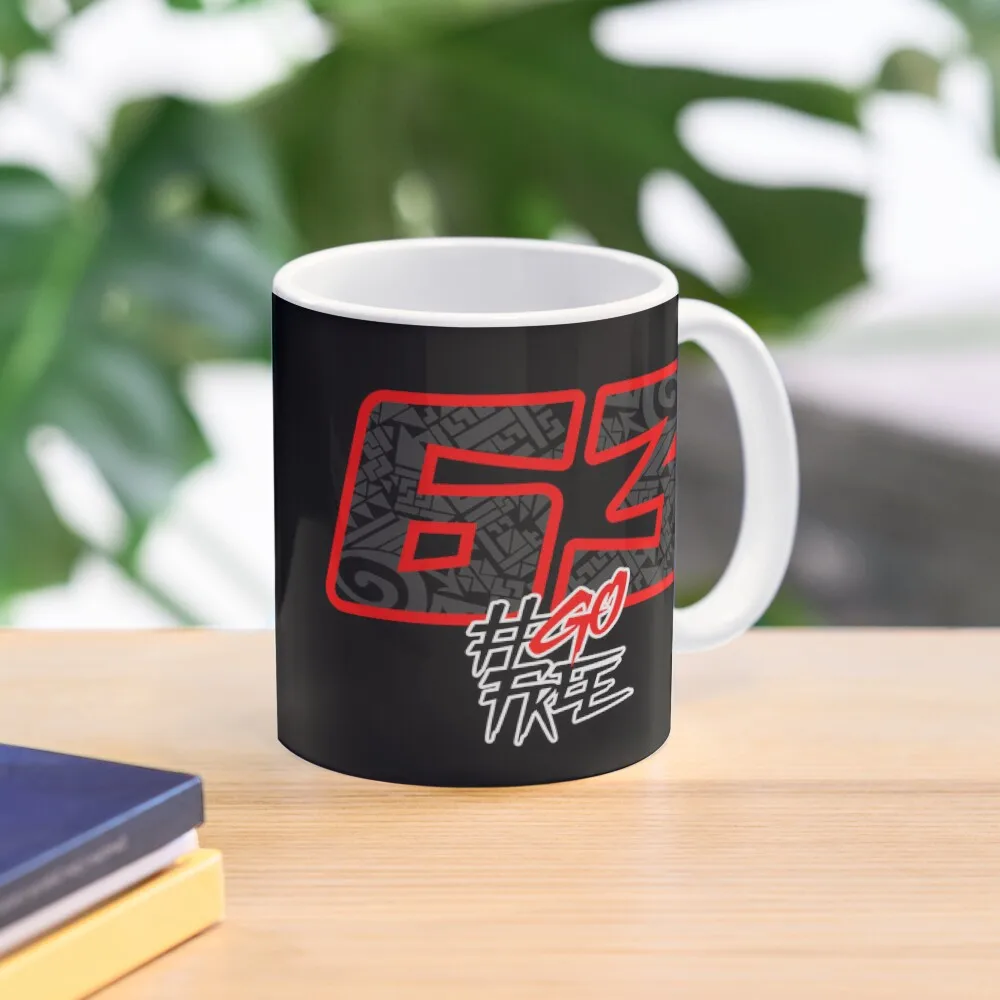 Pecco Bagnaia 63 Classic  Mug Tea Photo Drinkware Coffee Image Design Handle Round Simple Printed Cup Gifts Picture