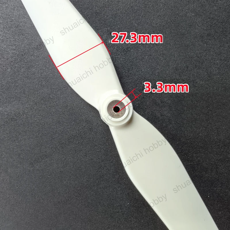 2Pairs 231mm Length 2-blades Propeller 3.3mm Hole Diameter Positive Negative Props for Drone Quadcopter RC Airplane Spare Parts