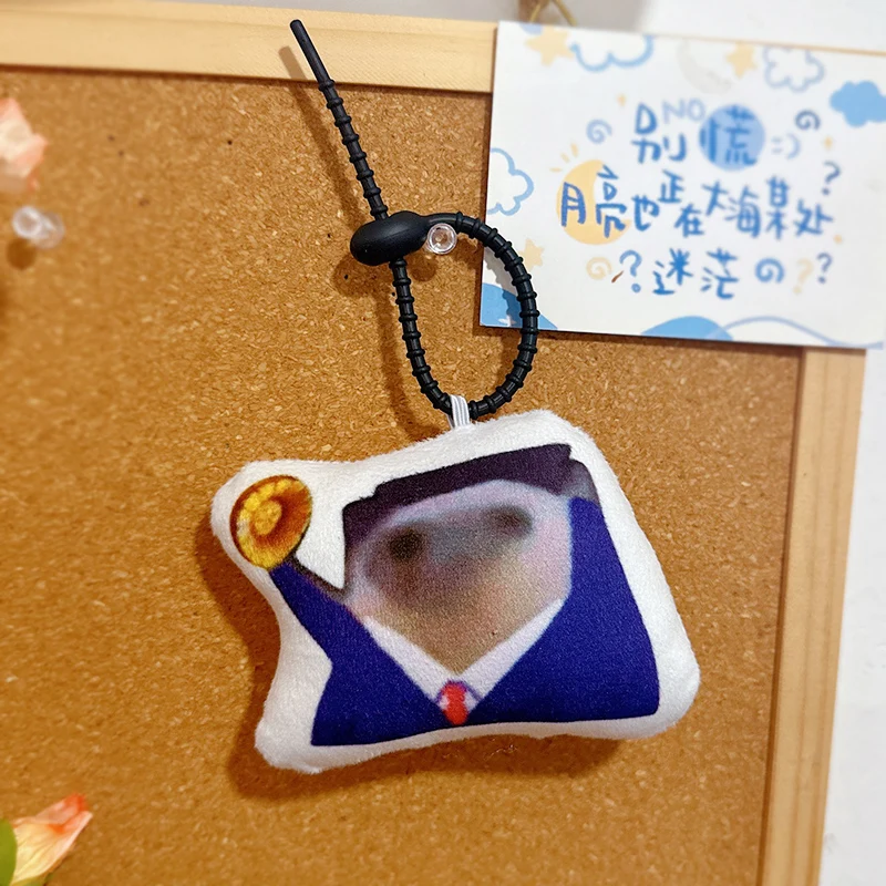 

Anime Ace Attorney Phoenix Wright Cosplay Hanging Drop Dango Ornament Voice Cartoon Pendant Accessory Keychain Fans Mascot Gift