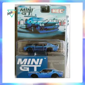 Minigt-自動ショー制限スカイラインケンメリダイキャストモデルカー、1:64 730、beijing - AliExpress