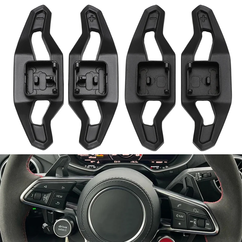 

Steering Wheel Paddle Shifter URUS Style For Audi A4 A5 C7 A7 Q3 Q5 Q7 A8 S4 S5 B9 RS7 A6 S6 TT MK3 TTRS Gear Paddle Extension