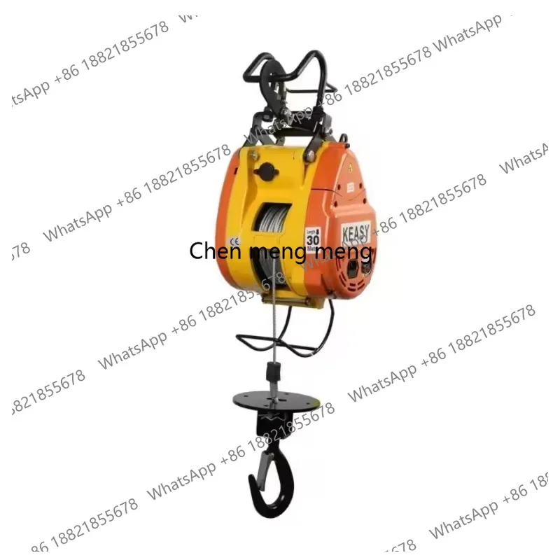 A55 Industrial Electric Hoist 500kg Lifting Capacity Wireless Remote Control Handheld For Factory Warehouse Construction