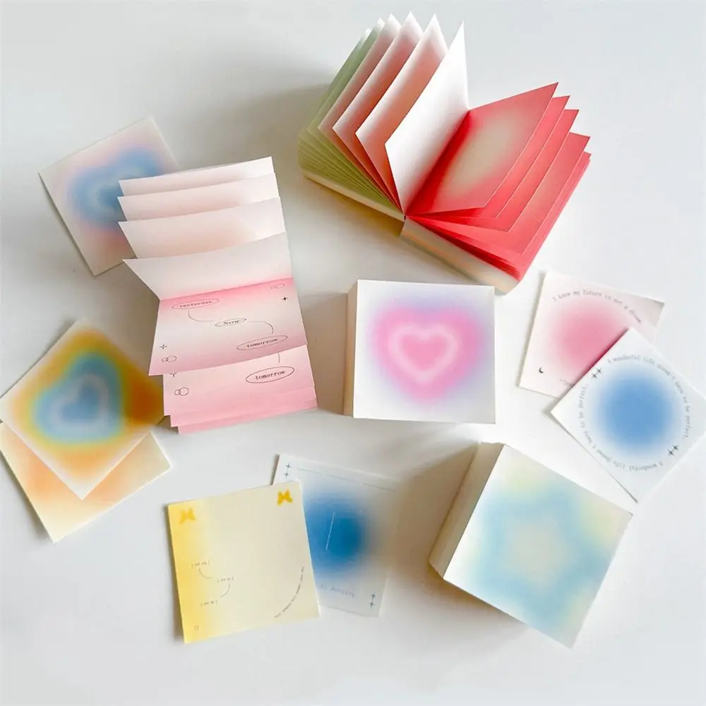 Student Large Capacity Memo Pad Hand Account Decorative Message Notes Scrapbooking Tearable Check List School Supplies