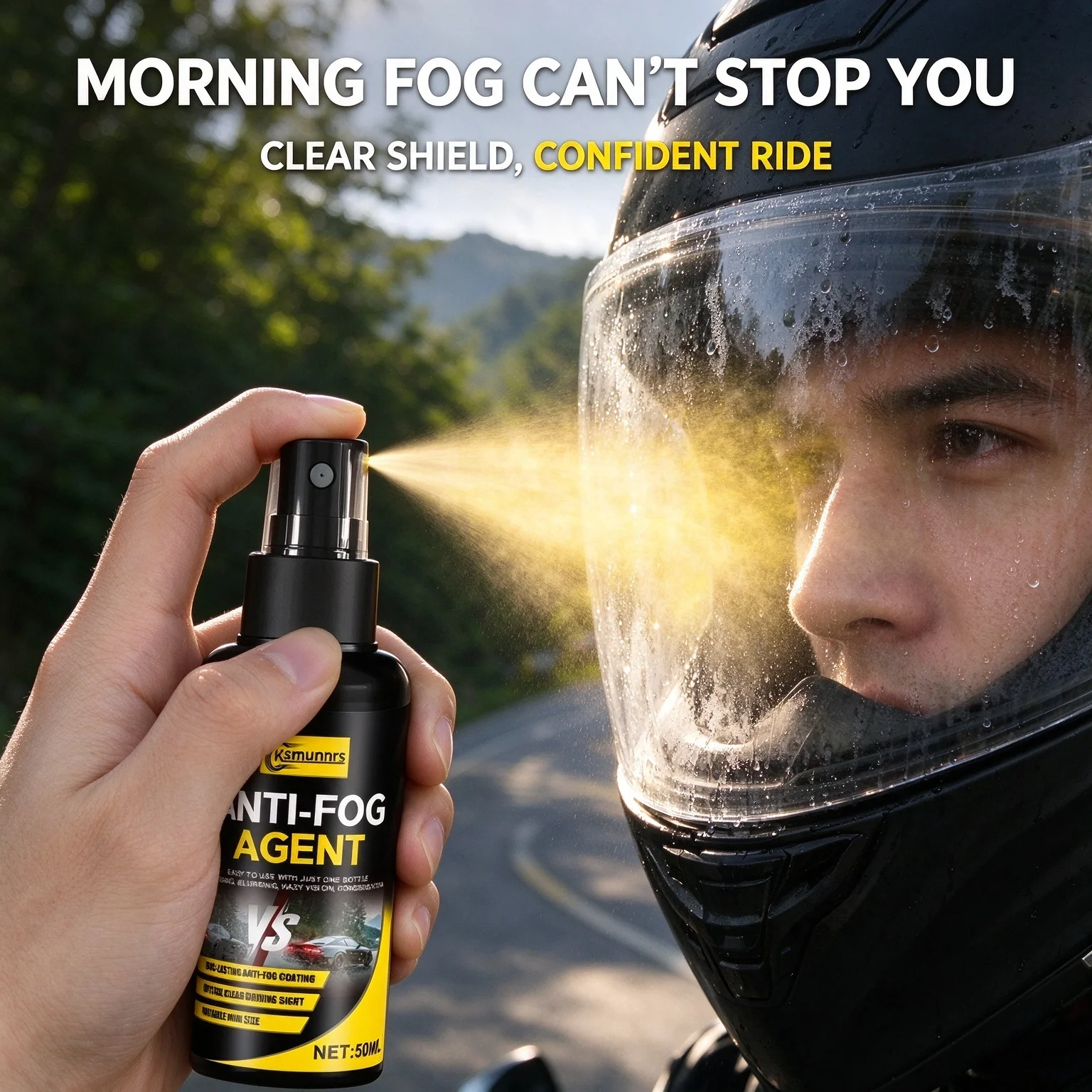 Motorcycle Water Repellent Spray Anti Rain Coating For Car Glass Hydrophobic Anti-rain Car Liquid Windshield Mirror Polish Kit