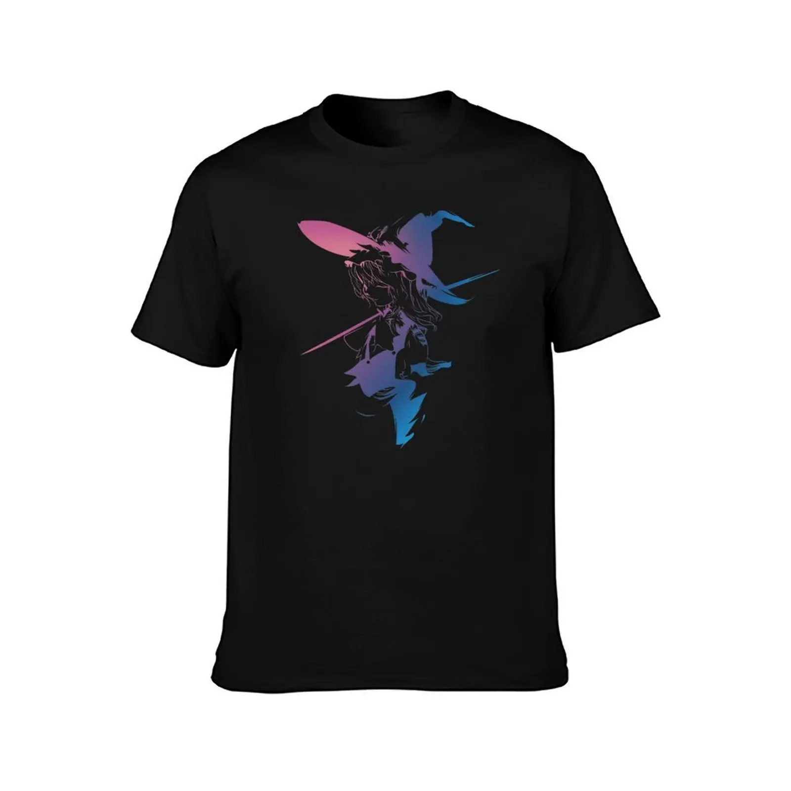 Touhou Project T-Shirt Summer Casual Cotton Tee Oversized Streetwear Tops Vintage Graphic Print Loose Fit Short Sleeve