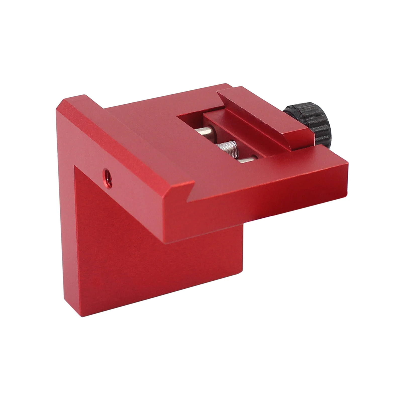 Stahl-Lineal mit Anreißblock - Aluminium-Winkelanschlaglineal, DIY Tischler-Messlehre – Detail 5