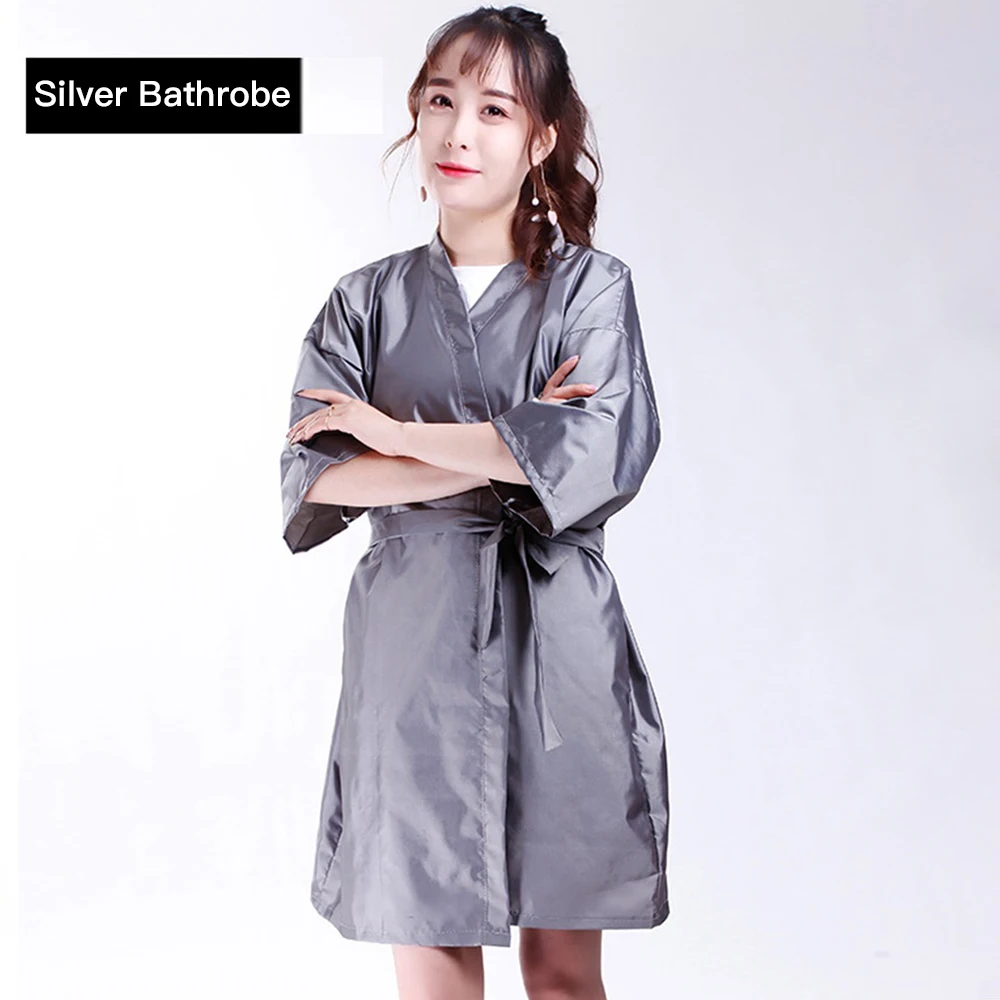 

Unisex Japanese Robe Barber Cape Hairdressing Smock Gown Skin Friendly Cloth Hotel Bathrobe For Beauty Spa Salon