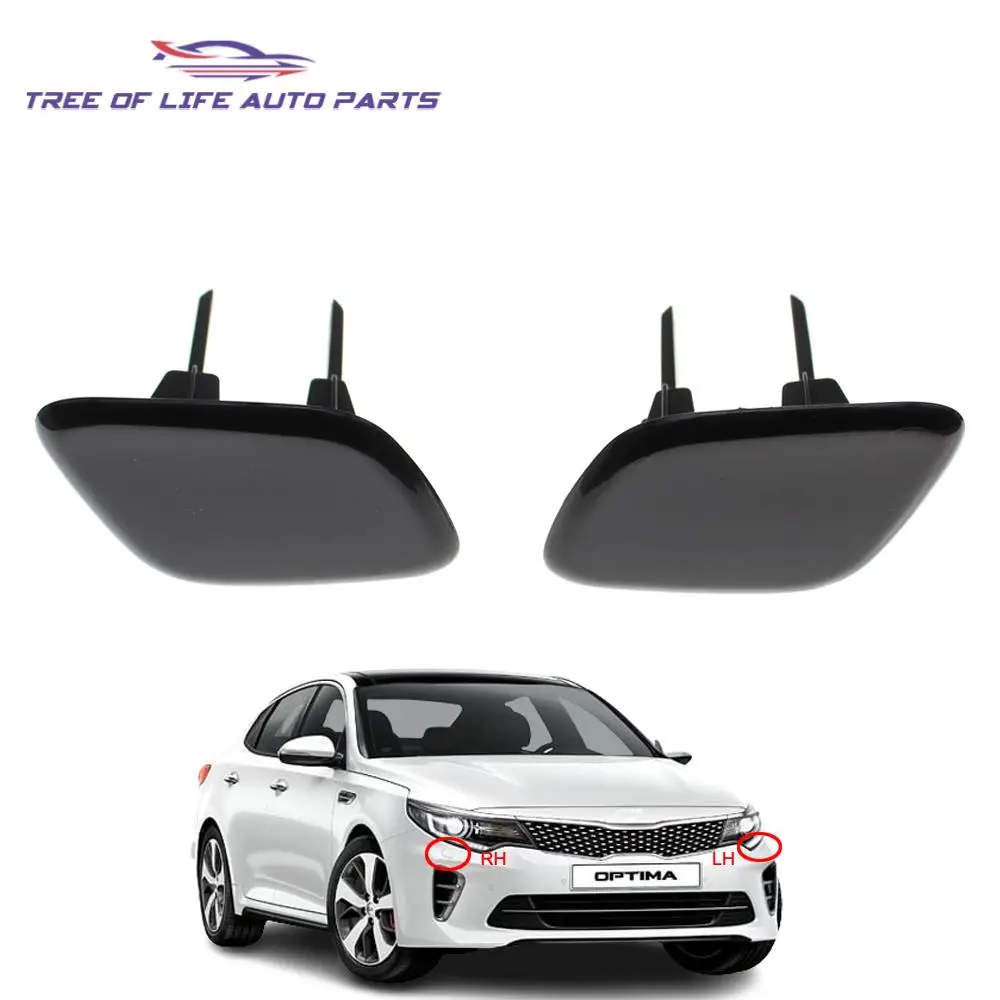 Amortecedor dianteiro farol washer bico jet tampa do farol para kia magentis optima k5 2017 2018 2019 98681d4200 98682d4200