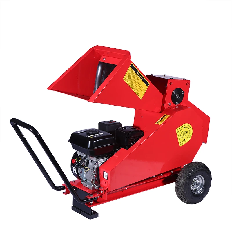 

7HP Small Portable Wet and Dry Wood Cutting Machine Segment Cutter Wood Chipper