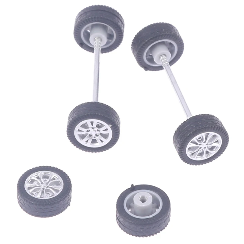 

1/64 Wheels For Hotwheels with Rubber Tire Model Model Car Modified Parts Toys Power Car model