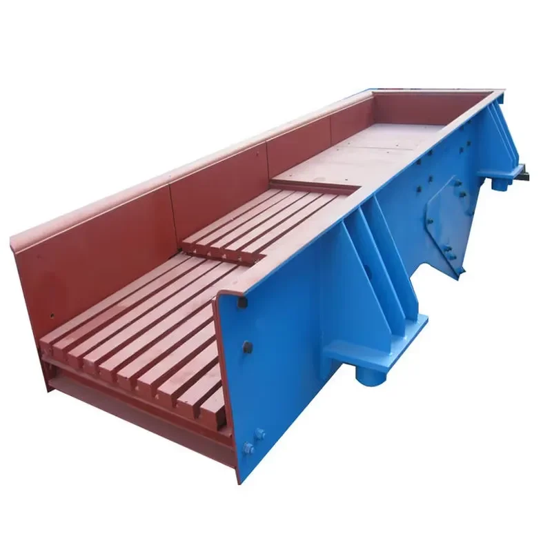Electric GZD Vibrating Feeder with Stone Crusher Linear Motor Mining Hopper Vibrating Feeder Core Component
